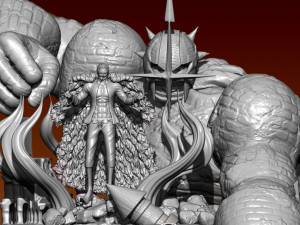 Doflamingo - One piece - 3d print 3D Принт Модель