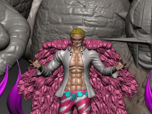 Doflamingo - One piece - 3d print 3D Print Model