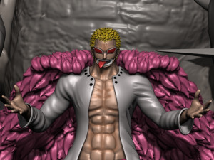 Doflamingo - One piece - 3d print 3D Print Model