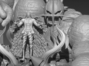 Doflamingo - One piece - 3d print 3D Print Model