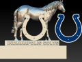 NCAA - INDIANAPOLIS COLTS MASCOT STATUE - DECOR - 3D PRINT Modello di stampa 3D