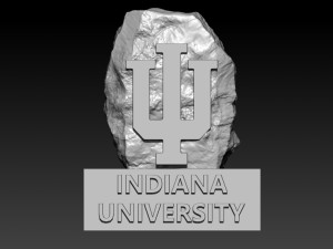 NCAA - INDIANA HOOSIERS UNIVERSITY STATUE DECOR - 3D PRINT 3D Print Model