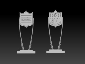 NFL HONORS CUP 2023- 3D MODEL PRINT 3D प्रिंट मॉडल