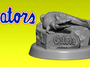 STATUE FLORIDA GATORS FOOTBALL - NCCA - SEC 3Dプリントモデル