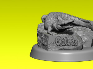 STATUE FLORIDA GATORS FOOTBALL - NCCA - SEC Modèles 3D en vedette