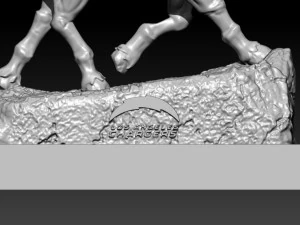NFL LOS ANGELES CHARGERS STATUE - AMERICAN FOOTBALL - 3D PRINT 3D Print Model