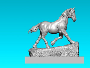 NFL LOS ANGELES CHARGERS STATUE - AMERICAN FOOTBALL - 3D PRINT 3D Print Model