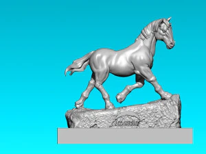 NFL LOS ANGELES CHARGERS STATUE - AMERICAN FOOTBALL - 3D PRINT 3D Print Model