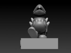 NCAA - KANSAS JAYHAWKS FOOTBALL MASCOT STATUE Modelo de impresión 3D