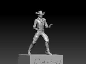 NEW MEXICO STATE AGGIES FOOTBALL STATUE - 3D PRINT Modelo de Impressão 3D