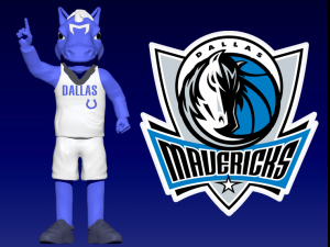 NBA - DALLAS MAVERICKS BASKETBALL MASCOT STATUE - 3D PRINT Modelo de impresión 3D