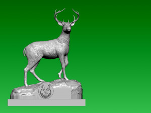 NBA - MILWAUKEE BUCKS BASKETBALL MASCOT STATUE - 3D PRINT Modèles 3D en vedette