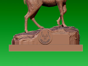 NBA - MILWAUKEE BUCKS BASKETBALL MASCOT STATUE - 3D PRINT Modèles 3D en vedette