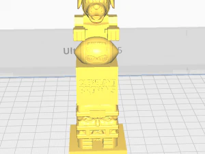 TIKI TOTEM - CLEVELAND BROWNS STATUE - 3D PRINT - CNC 3D Print Model
