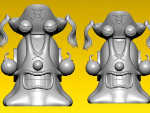 DEN DEN MUSHI - BUGGY - ONEPIECE 3D Print Model