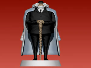 SATURN - FIVE ELDERS - ONE PIECE 3D Print Model