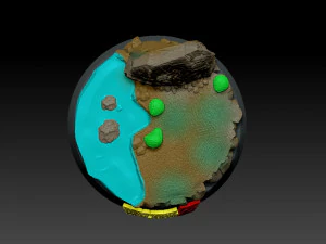 BASE GOKU GOHAN - DRAGON BALL - SPLIT PART 3D Print Model