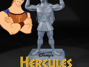 HERCULES 1997 FILM - 3D MODEL PRINT 3D 프린트 모델