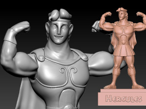 HERCULES 1997 FILM - 3D MODEL PRINT Modello di stampa 3D