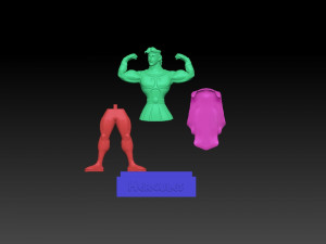 HERCULES 1997 FILM - 3D MODEL PRINT Modello di stampa 3D