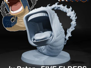 JU PETER - П'ЯТЬ СТАРШИХ - ОДНА ЧАСТЬ 3D Принт Модель