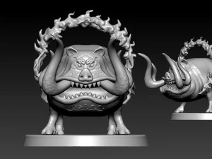 TOPMAN WARCURY - FIVE ELDERS - FULL TRANSFORMATION 3D Print Model