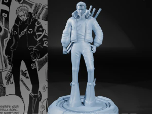 ZORO - ARC T&Ecirc;TE D'OEUF - UNE PI&Egrave;CE Modèles 3D en vedette