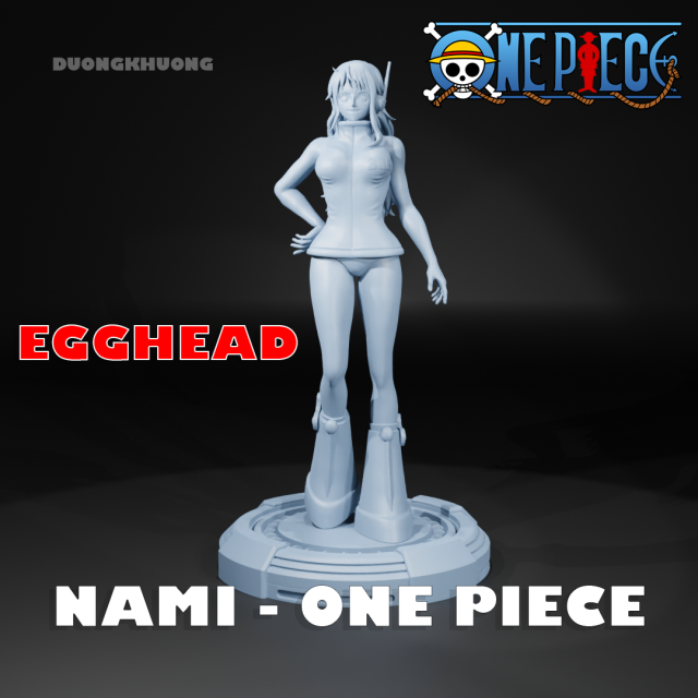 NAMI - EGGHEAD ARC - ONE PIECE Modèles 3D en vedette .c4d .max .obj .3ds .fbx .stl .blend 