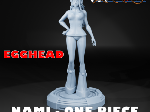 NAMI - EGGHEAD ARC - ONE PIECE 3D 프린트 모델
