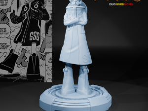 LUFFY - EGGHEAD - ONE PIECE Model Cetak 3D