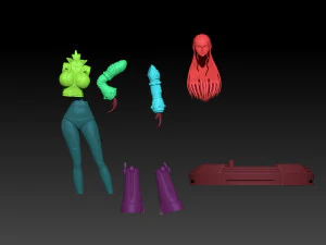 NICO ROBIN FANART - EGGHEAD - ONE PIECE 3D Print Model