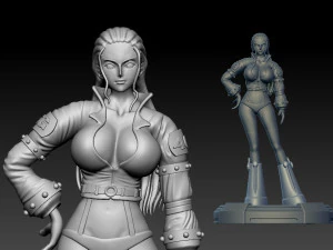 NICO ROBIN FANART - EGGHEAD - ONE PIECE 3D Print Model