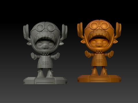 CHOPPER EGGHEAD - ONE PIECE FANART 3D प्रिंट मॉडल