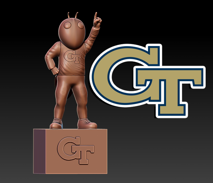 Georgia tech yellow jackets football mascots buzz shop