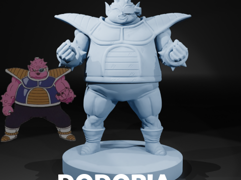 DODORIA - DRAGON BALL - 3D PRINT 3D Print Model