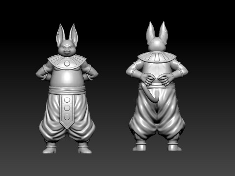 CHAMPA - GOD OF DESTRUCTION - DRAGON BALL 3D 打印模型