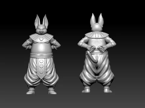CHAMPA - DIOS DE LA DESTRUCCI&Oacute;N - DRAGON BALL Modelo de impresión 3D