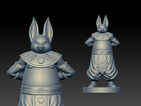 CHAMPA - GOD OF DESTRUCTION - DRAGON BALL 3D 打印模型