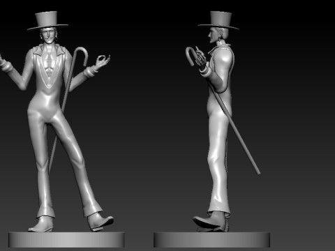 LAFFITTE - BLACKBEARD PIRATES - ONE PIECE 3D-Druckmodell