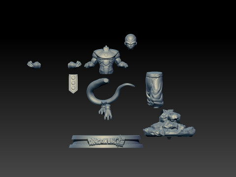 FRIEZA - GOD OF DESTRUCTION VERSION - DRAGON BALL 3D-printmodel