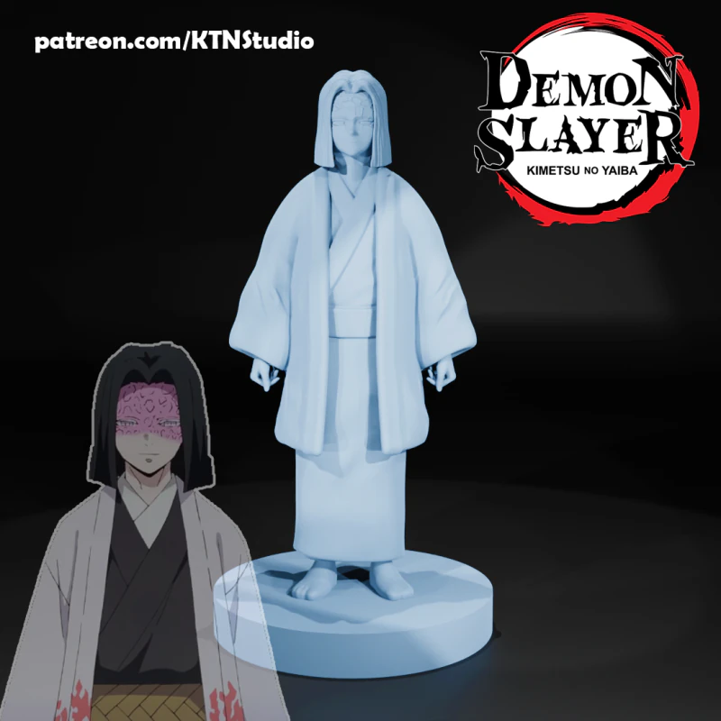 KAGAYA UBUYASHIKI - KIMETSU NO YAIBA - IMPRESS&atilde;O 3D Modelo de Impressão 3D .c4d .max .obj .3ds .fbx .stl .blend 