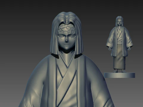 KAGAYA UBUYASHIKI - KIMETSU NO YAIBA - IMPRESS&atilde;O 3D Modelo de Impressão 3D