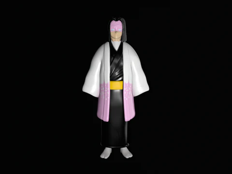 KAGAYA UBUYASHIKI - KIMETSU NO YAIBA - IMPRESS&atilde;O 3D Modelo de Impressão 3D