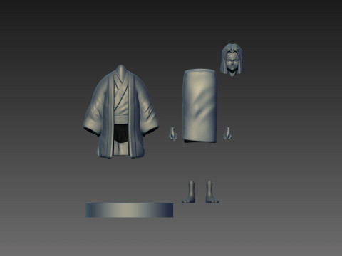 KAGAYA UBUYASHIKI - KIMETSU NO YAIBA - 3D PRINT 3Dプリントモデル