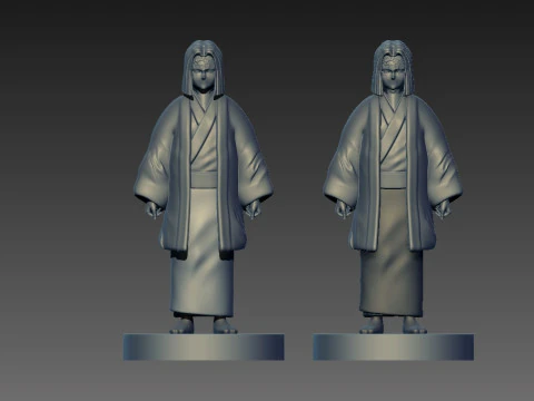 KAGAYA UBUYASHIKI - KIMETSU NO YAIBA - IMPRESS&atilde;O 3D Modelo de Impressão 3D