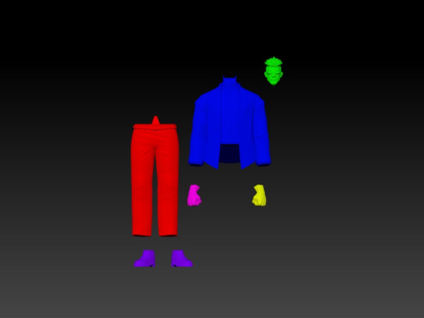 YAGA MASAMICHI - JUJUTSU KAISEN - 3D PRINT 3D Принт Модель