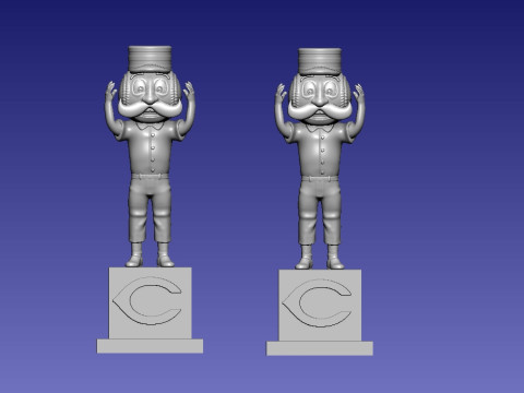 MLB - Mr Redlegs - Cincinnati Reds - 3d Print 3D-Druckmodell