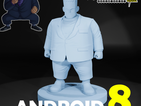 Android 8 - DRAGON BALL - 3D PRINT 3D 打印模型