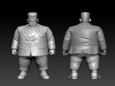 Android 8 - DRAGON BALL - 3D PRINT 3D Print Model