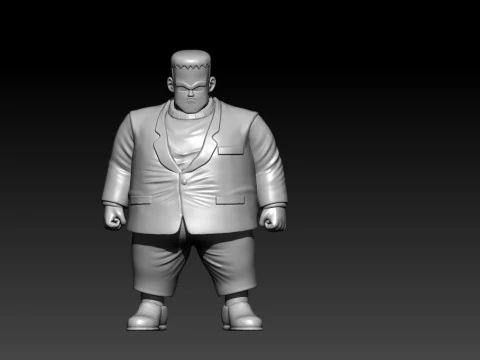 Android 8 - DRAGON BALL - 3D PRINT 3D Print Model